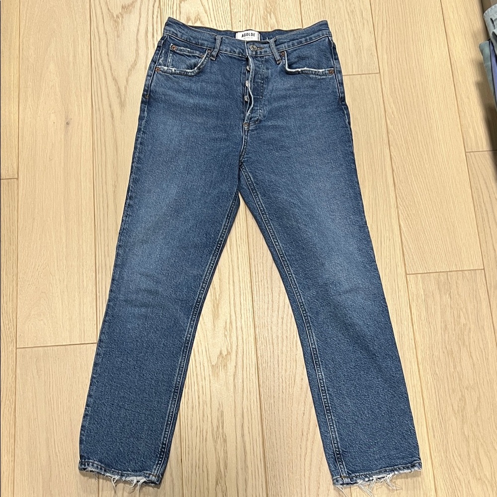 Agolde Riley crop Denim size 25